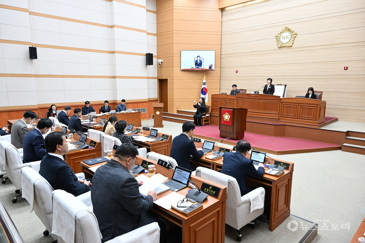 보령시의회는 17일 제263회 제2차 정례회 제2차 본회의를 끝으로 올해 회기를 마무리했다. ⓒ보령시의회