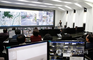 보령시 CCTV통합관제센터 개소 1년...시민안전지킴이 '톡톡'
